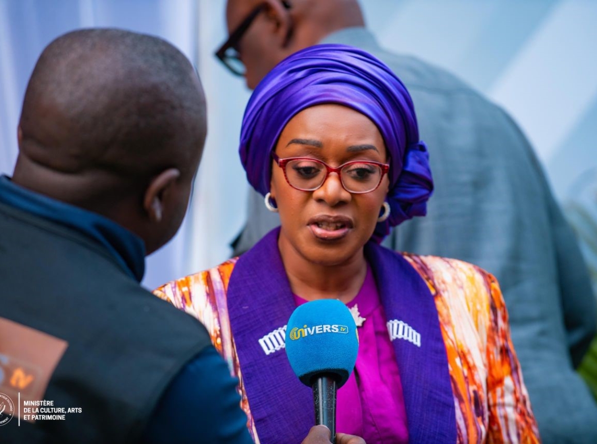 Inauguration du CCAAC à Kinshasa, Yolande Elebe : ‘‘Ce projet offre à nos artistes un espace adapté, moderne et inspirant…’’